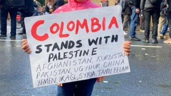 Declaration of Colombia Stands With Palestine, May 2024