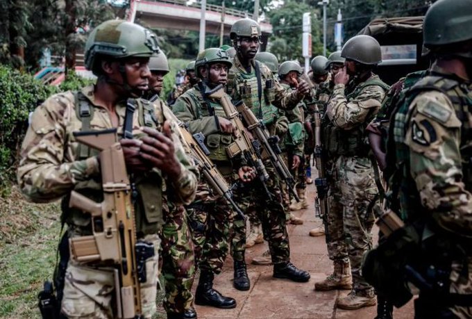 Kenyan Troops, May 2024