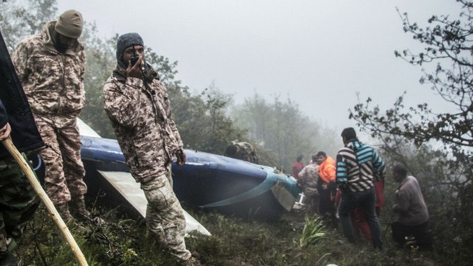 Photos of the place where Raisi´s helicopter crashed, May 2024