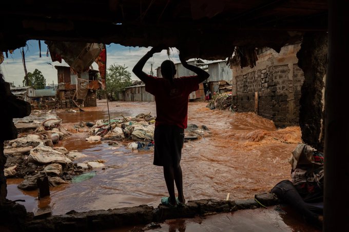 Damage caused by the floods in Houses and Neighborhoods across Africa, May 2024