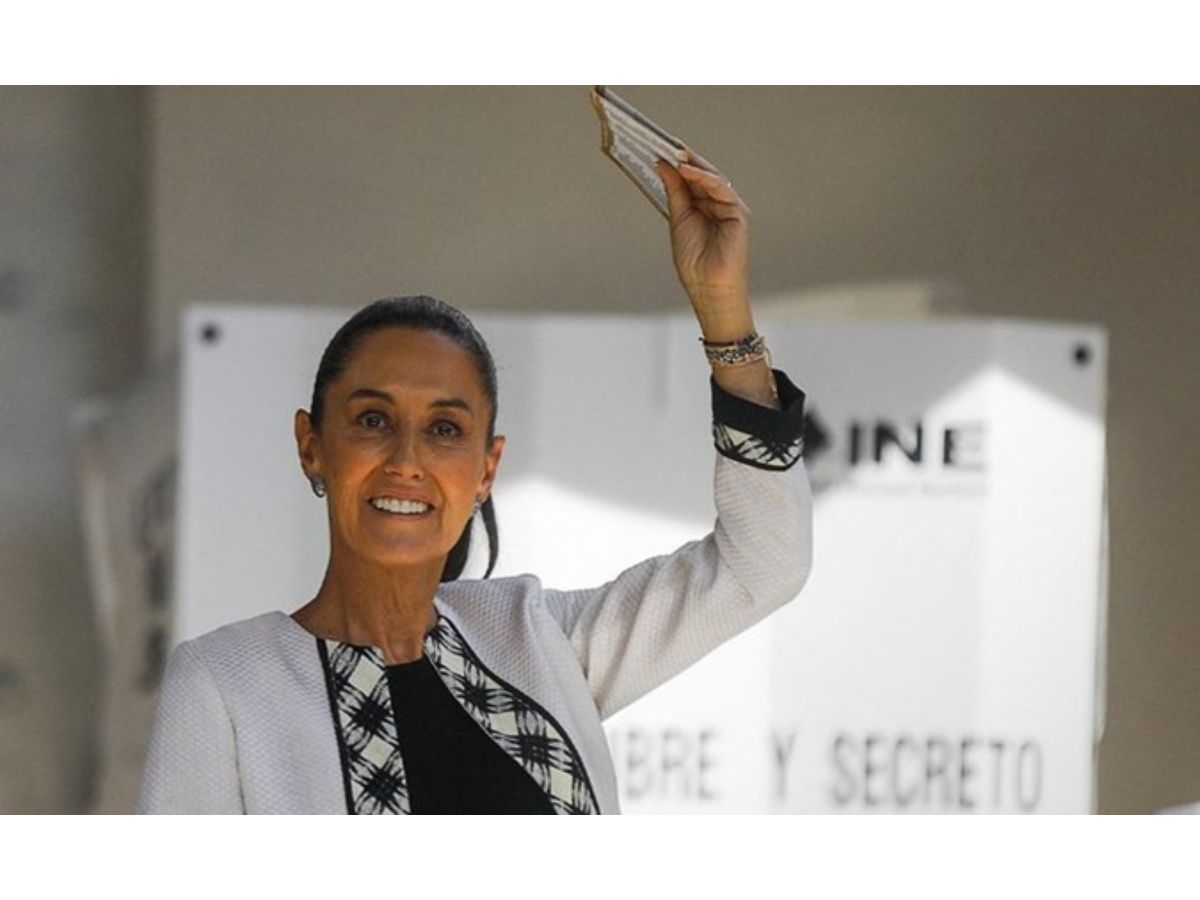 UPDATE Mexican Elections: Claudia Sheinbaum Casts Her Vote