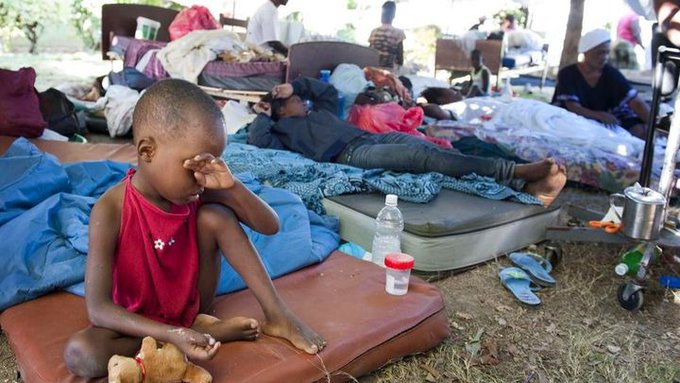 Children are the main victims of the functioning health of Haiti, June 2024