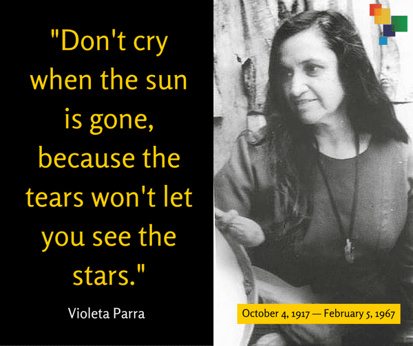 Violeta Parra quote